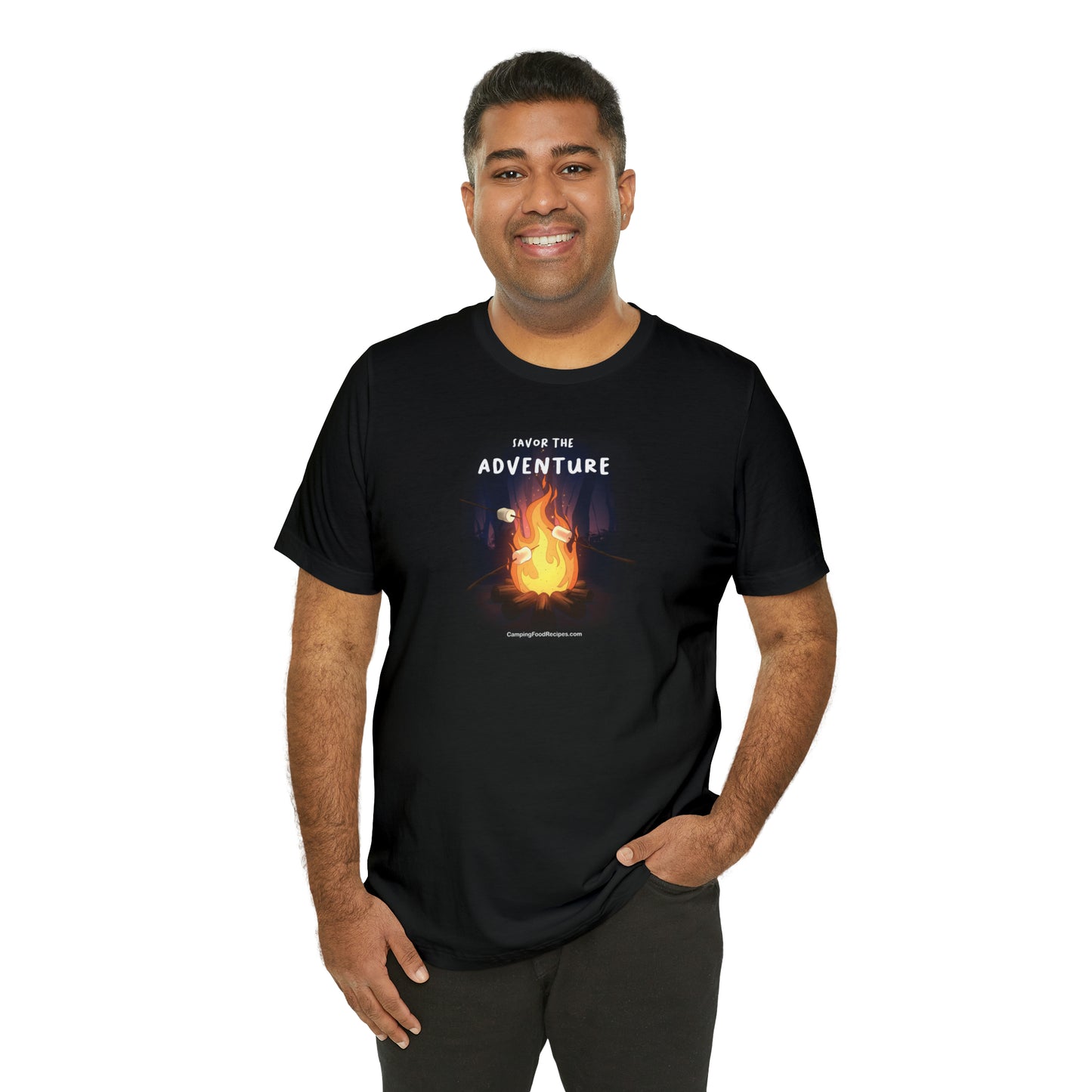 Savor the Adventure - Unisex Jersey Short Sleeve Tee