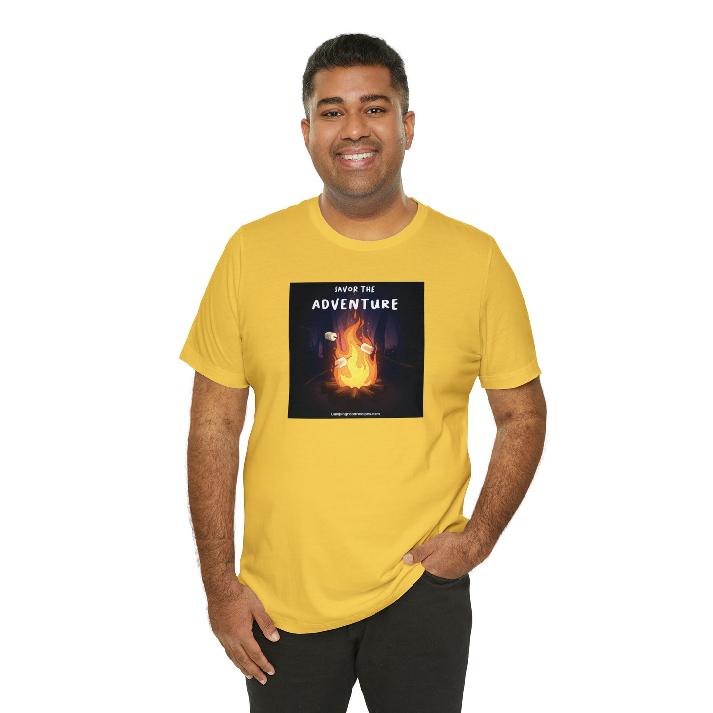 Savor the Adventure - Unisex Jersey Short Sleeve Tee