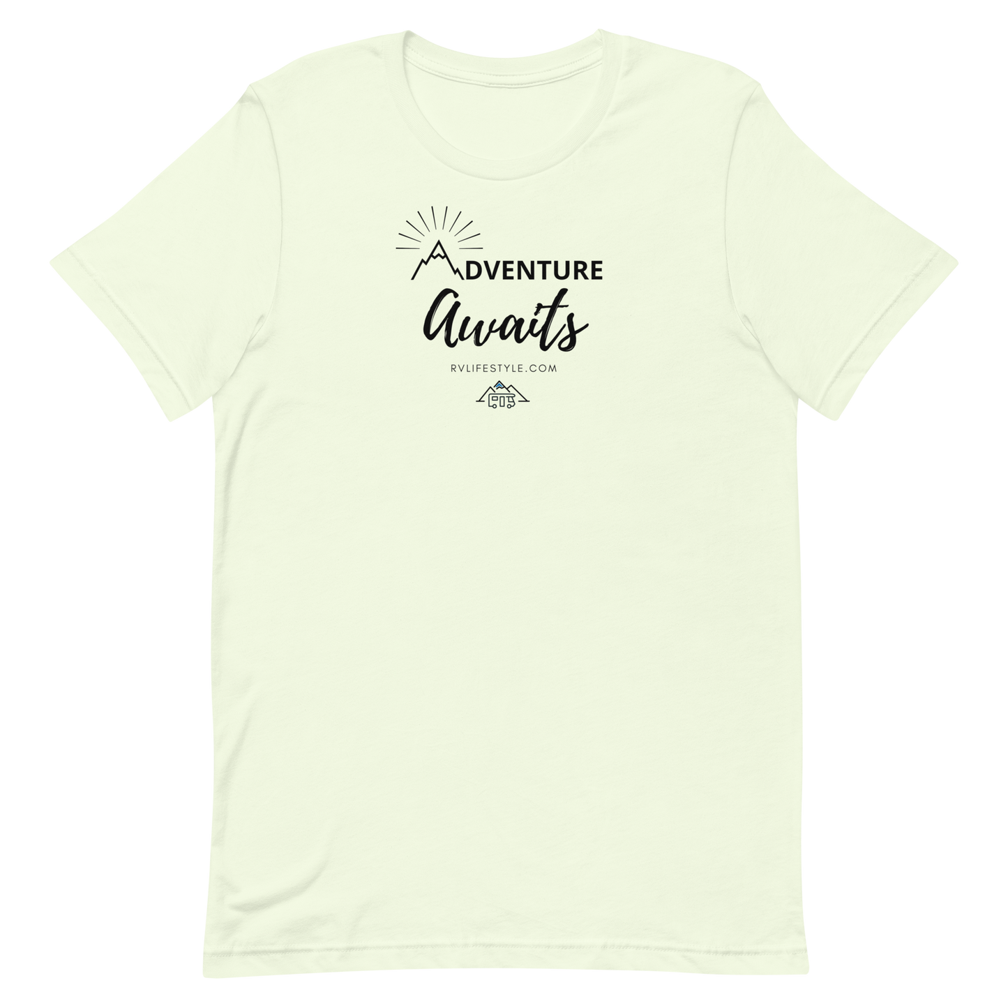Adventure Awaits - Men and Women's Short-Sleeve T-Shirt