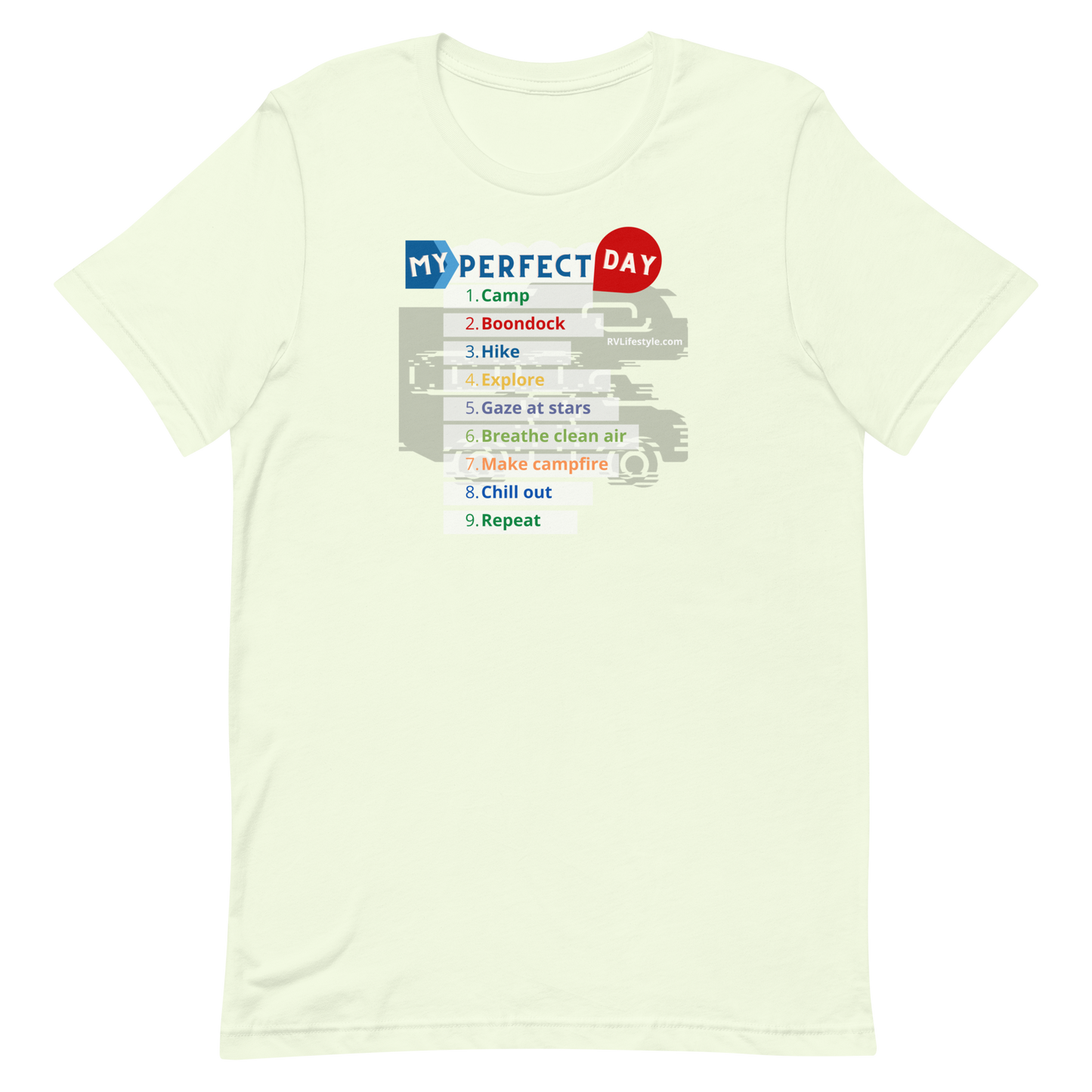 My Perfect Day Short-Sleeve Men and Women T-Shirt