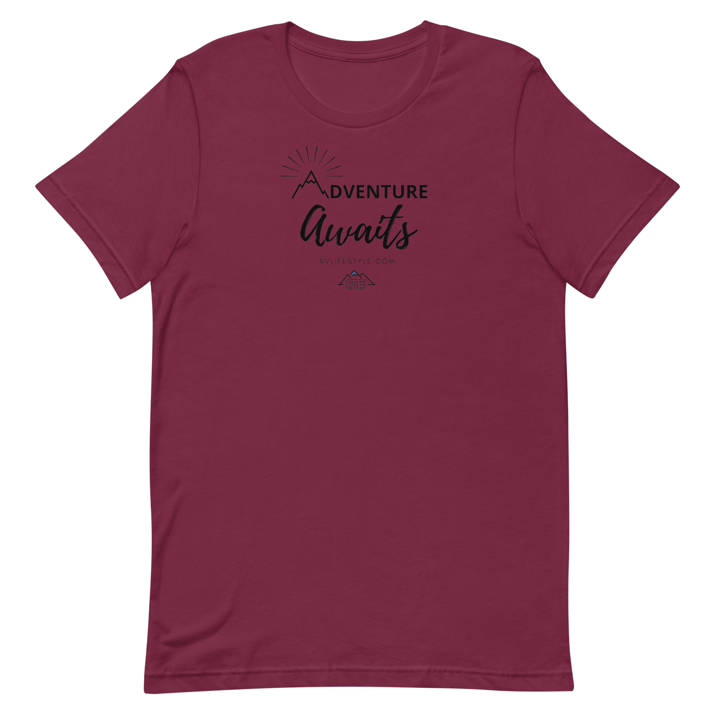 Adventure Awaits - Men and Women's Short-Sleeve T-Shirt