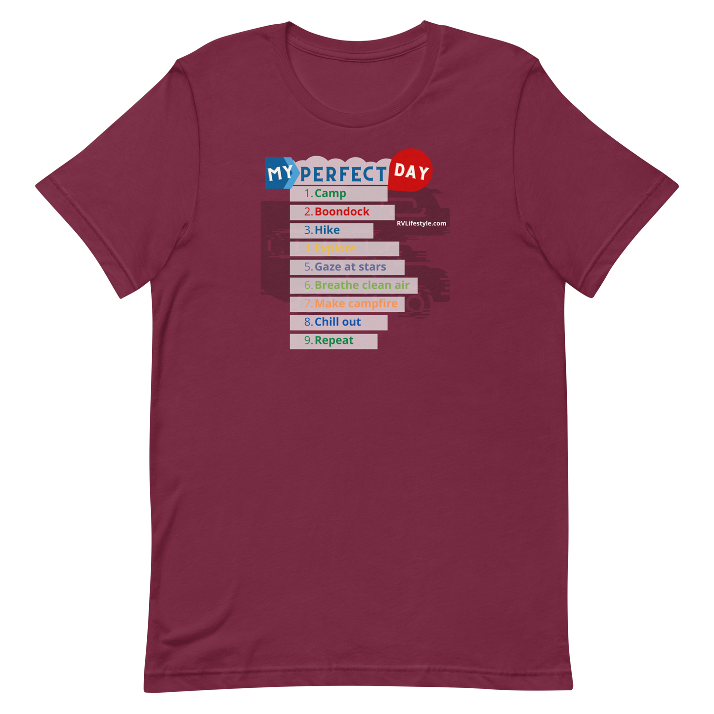 My Perfect Day Short-Sleeve Men and Women T-Shirt