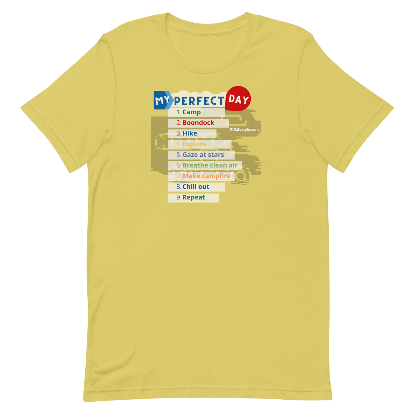 My Perfect Day Short-Sleeve Men and Women T-Shirt