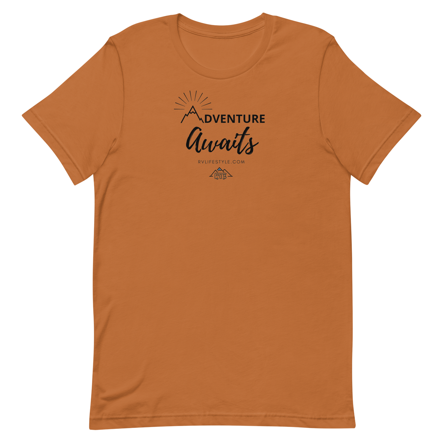 Adventure Awaits - Men and Women's Short-Sleeve T-Shirt