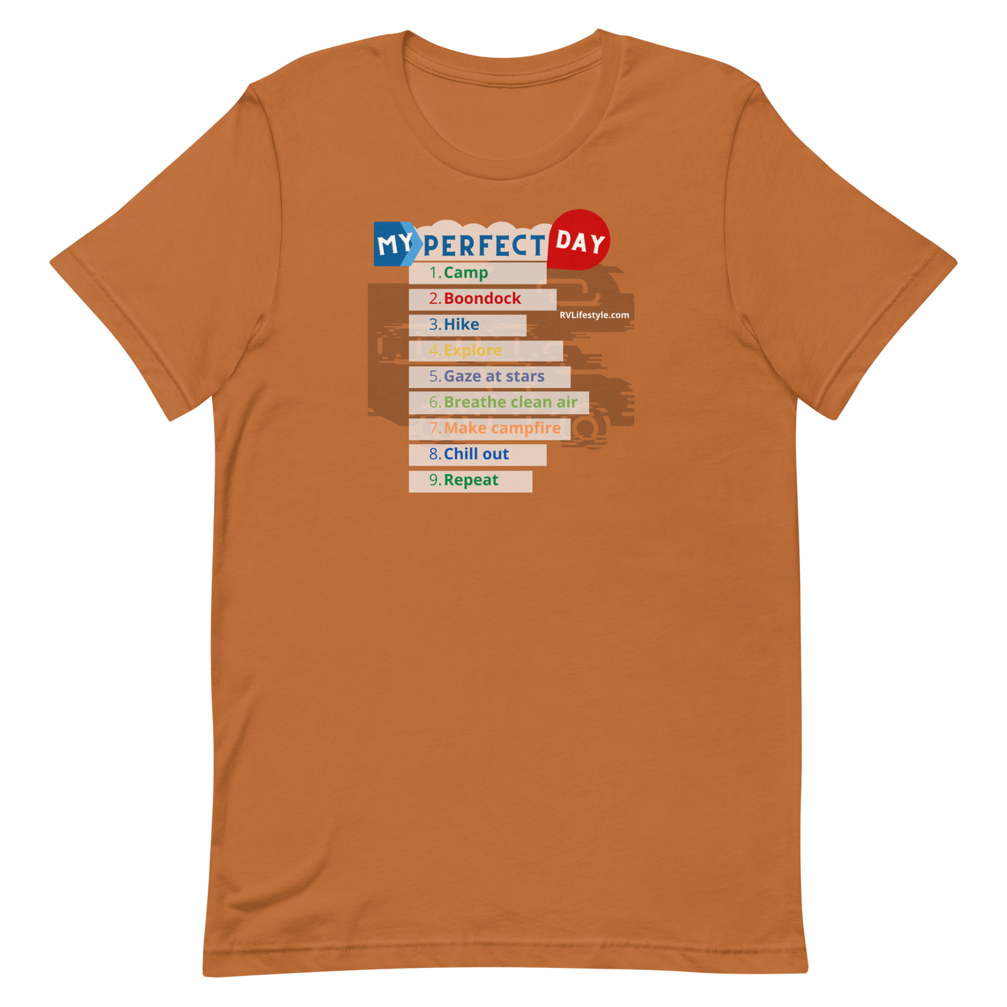 My Perfect Day Short-Sleeve Men and Women T-Shirt