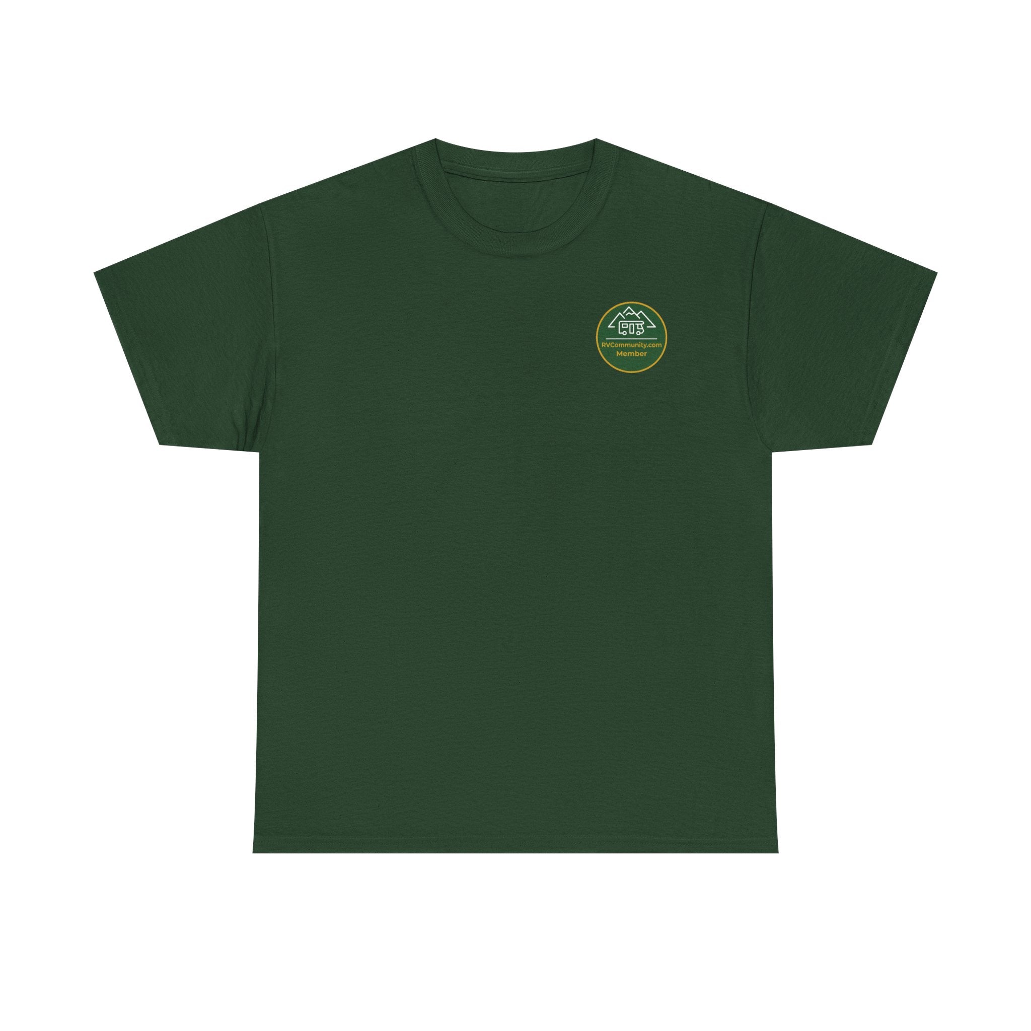 Community Member Tee — Green Badge Logo T-Shirt
