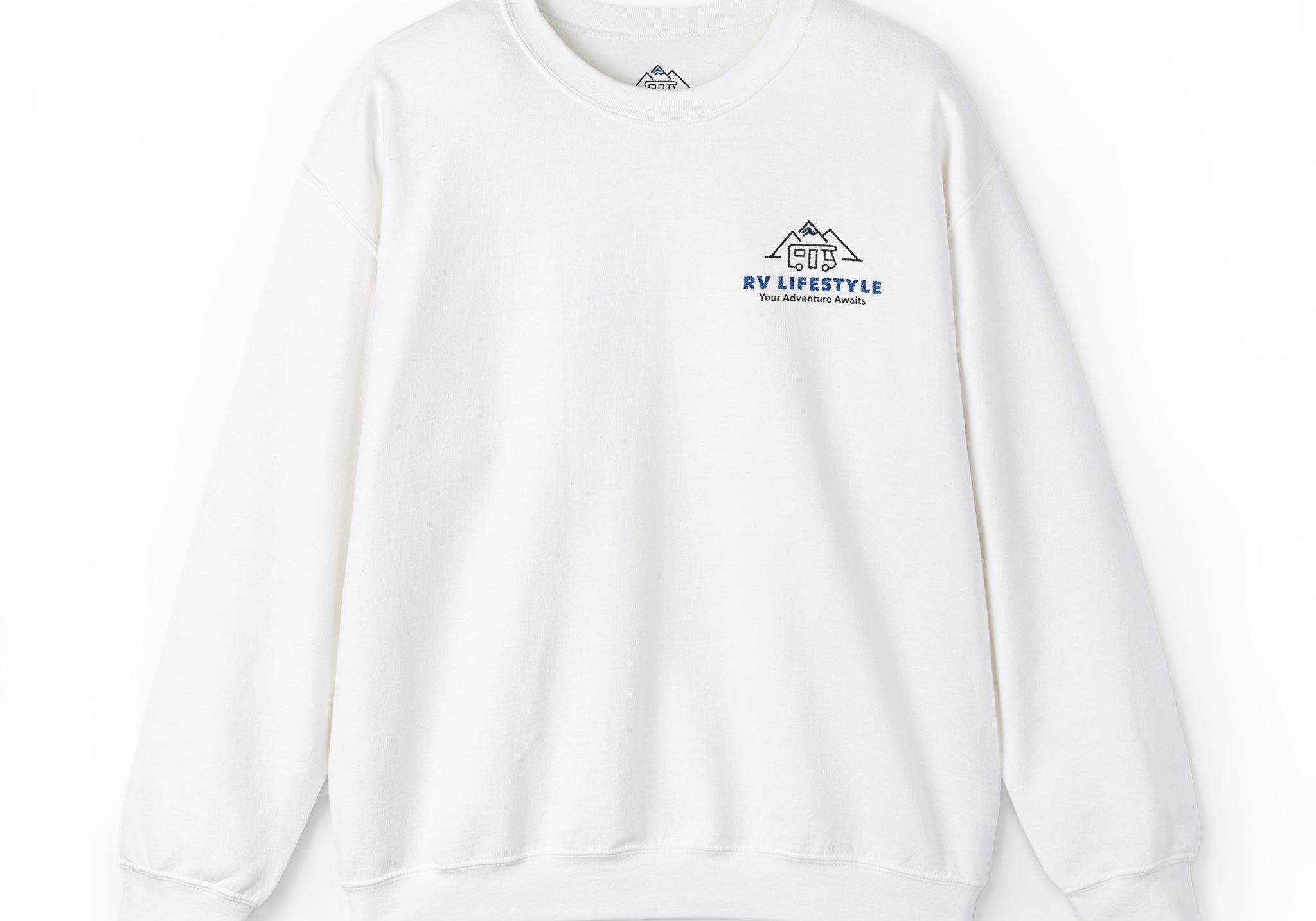 RV Lifestyle Logo Unisex Crewneck Sweatshirt