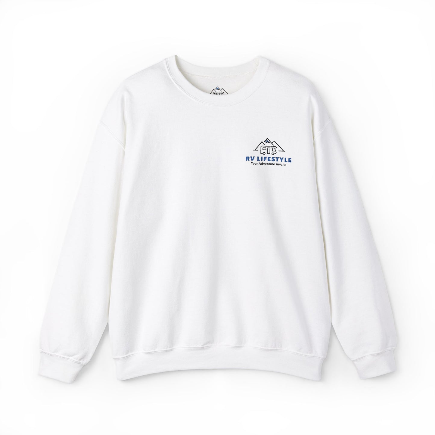 RV Lifestyle Logo Unisex Crewneck Sweatshirt