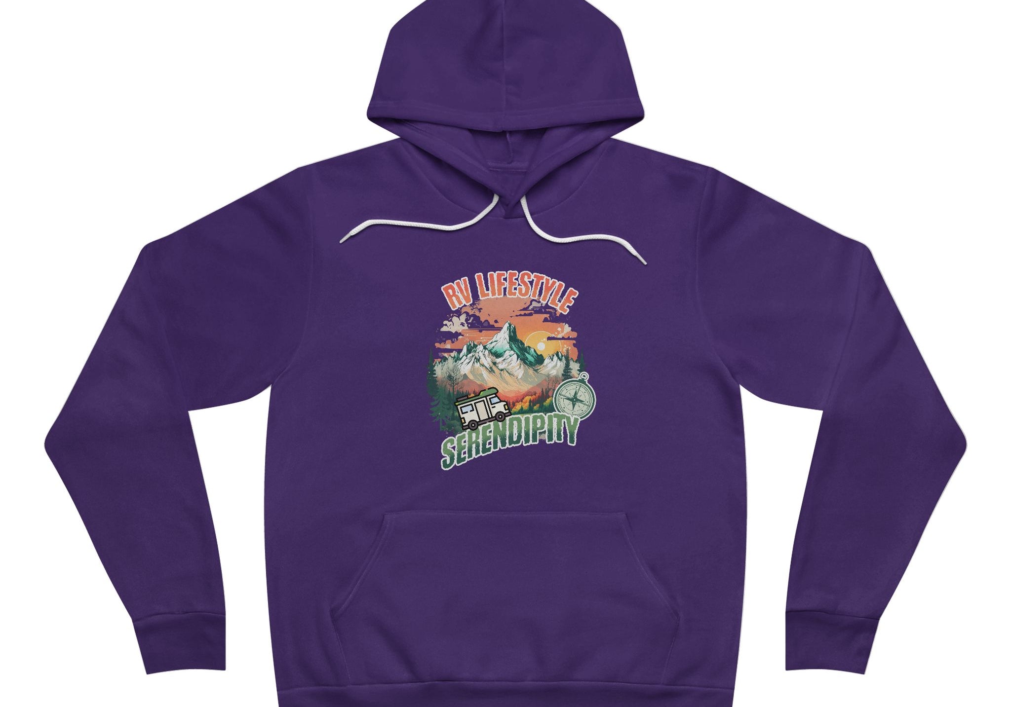 RV Lifestyle Serendipity Hoodie - Unisex Pullover for Adventure Lovers