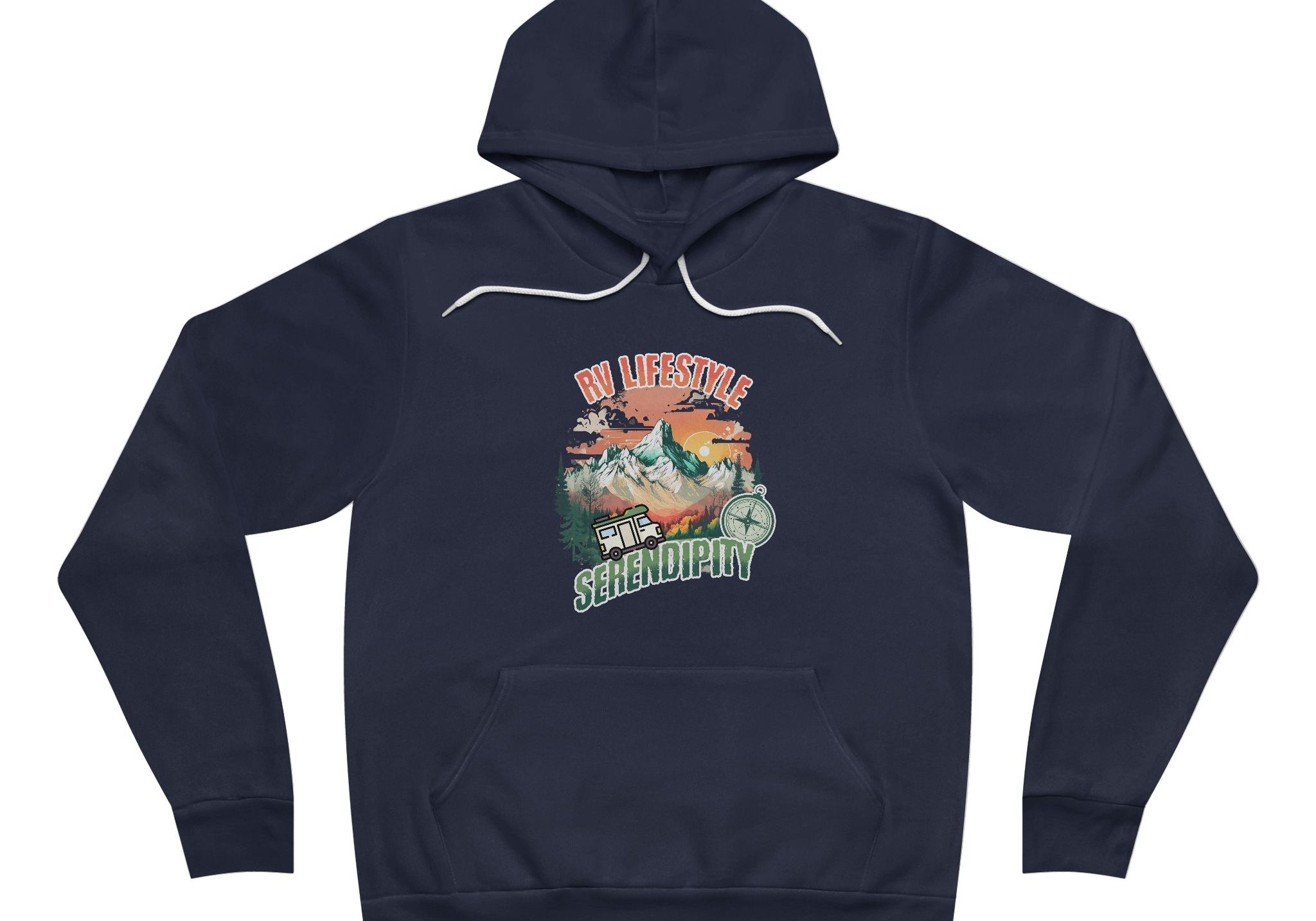 RV Lifestyle Serendipity Hoodie - Unisex Pullover for Adventure Lovers