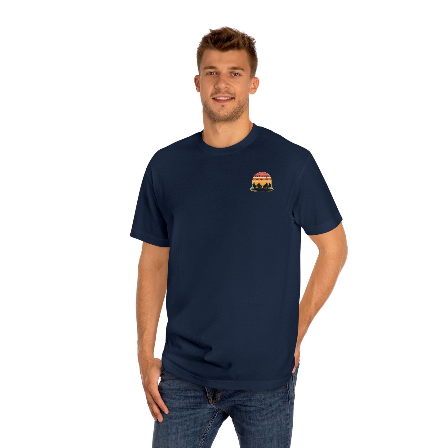 RV Lifestyle Community logo Unisex Classic Tee