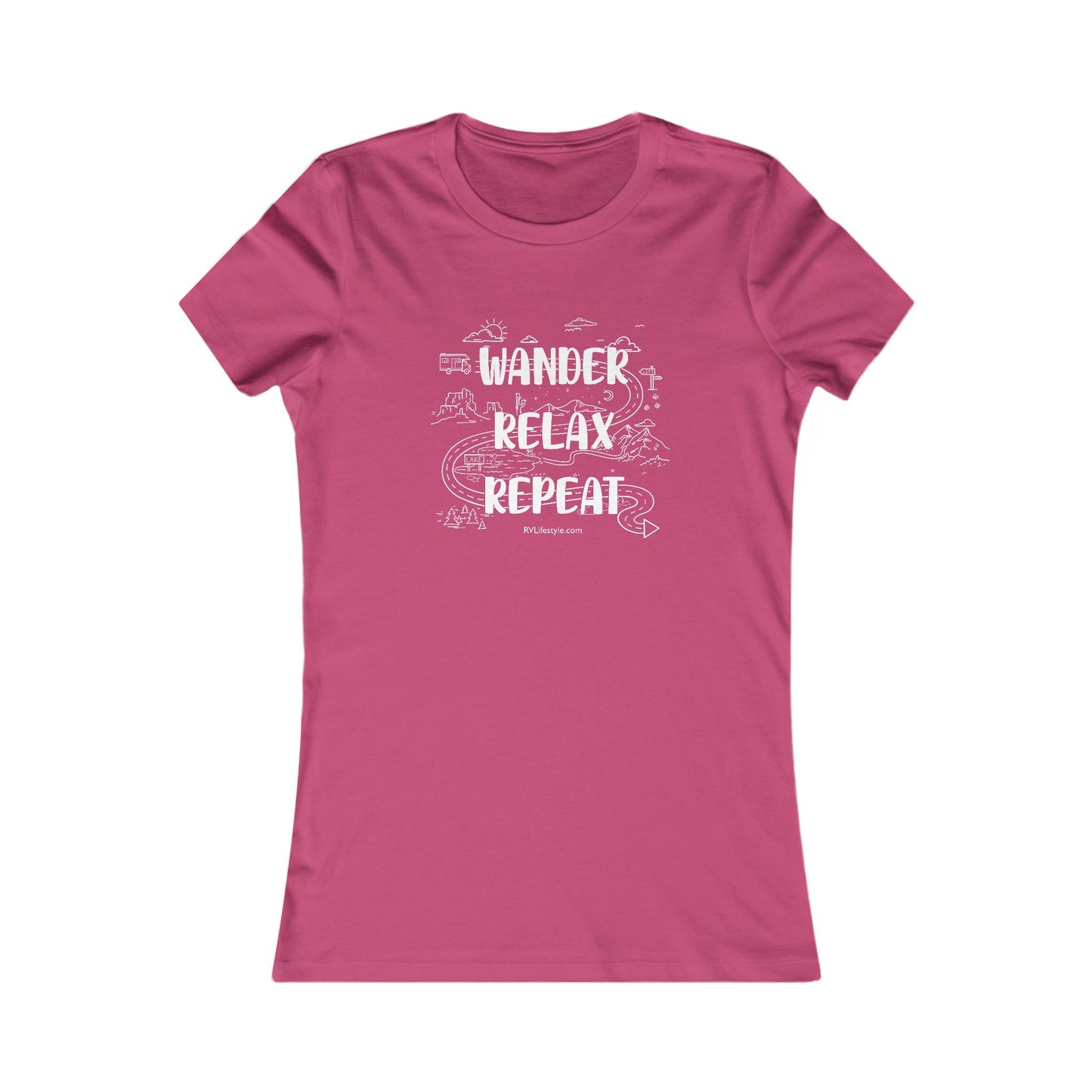 Wander - Relax - Repeat -- Women's Favorite Tee