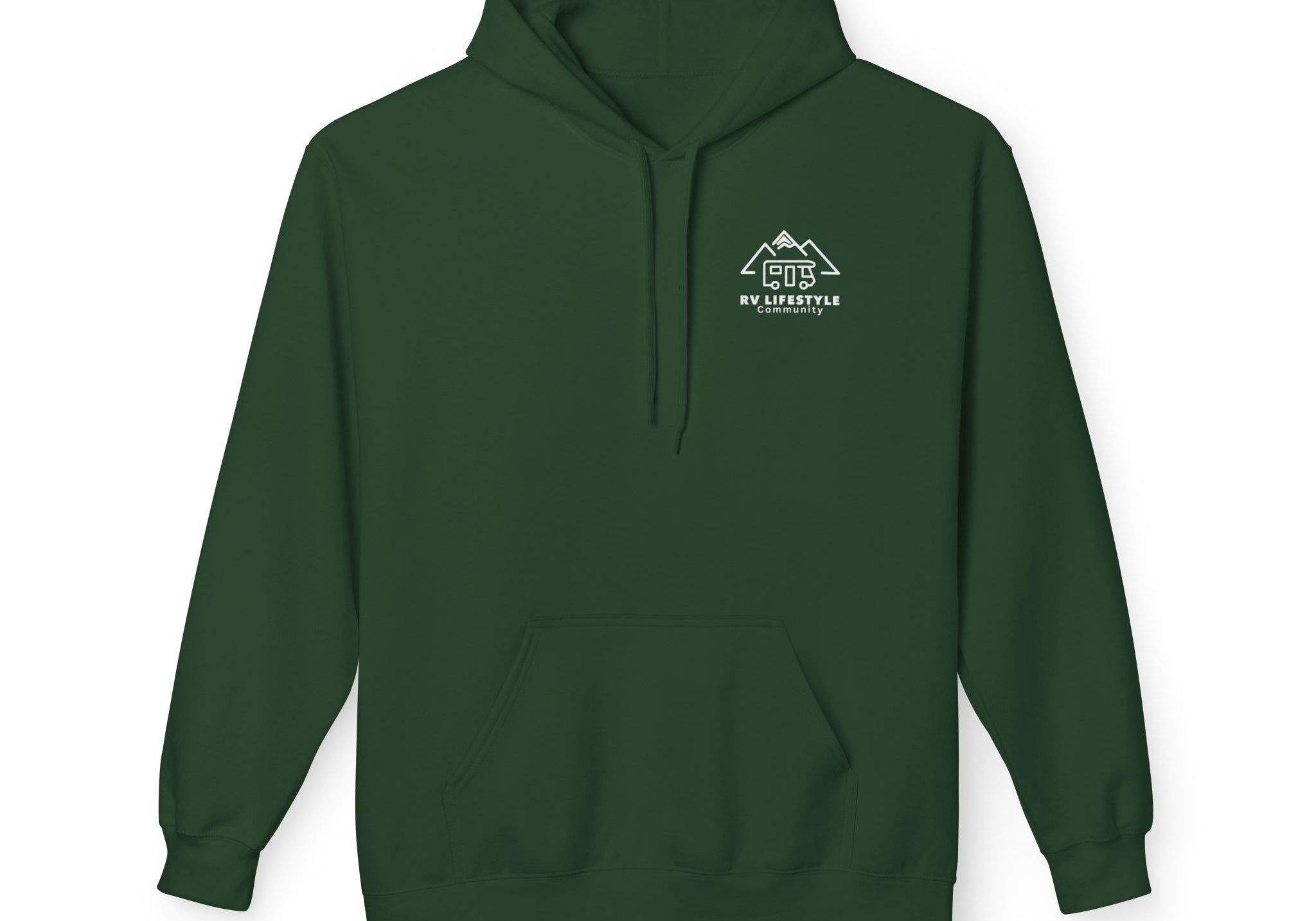 RV Lifestyle Community - Unisex Midweight Softstyle Fleece Hoodie