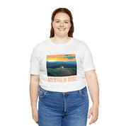 Adventure on Wheels - Unisex Jersey Short Sleeve Tee