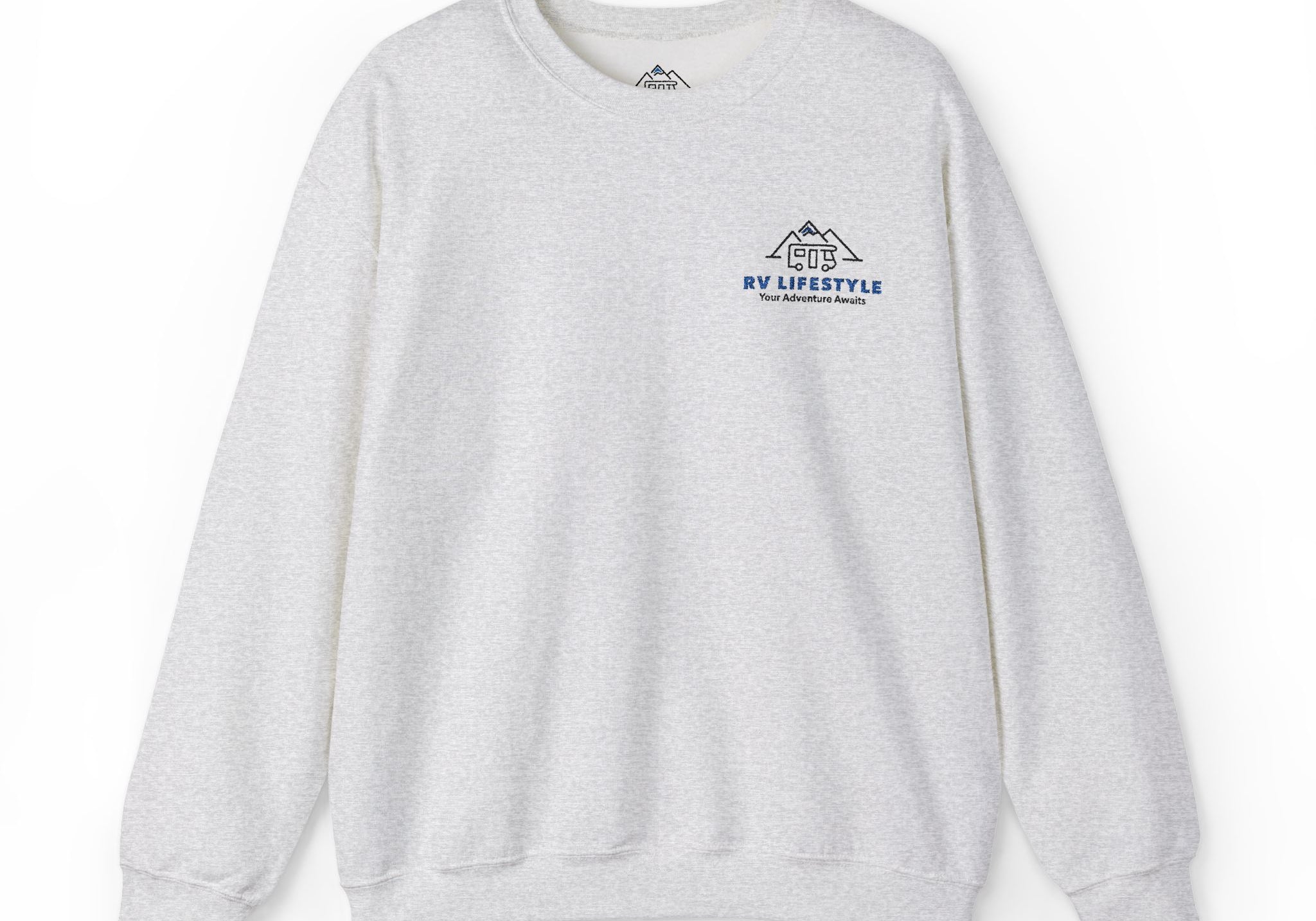 RV Lifestyle Logo Unisex Crewneck Sweatshirt