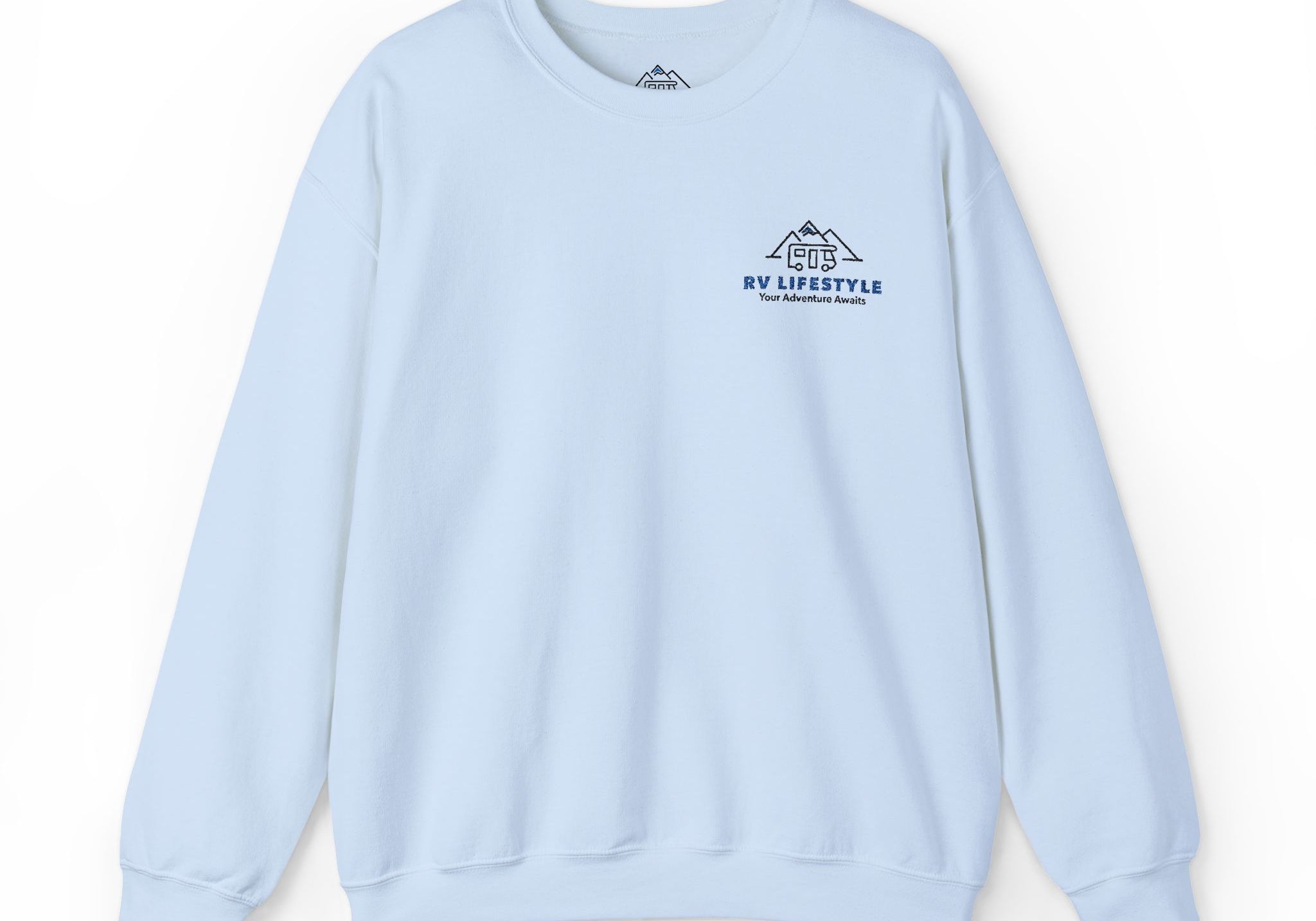 RV Lifestyle Logo Unisex Crewneck Sweatshirt