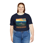 Adventure on Wheels - Unisex Jersey Short Sleeve Tee