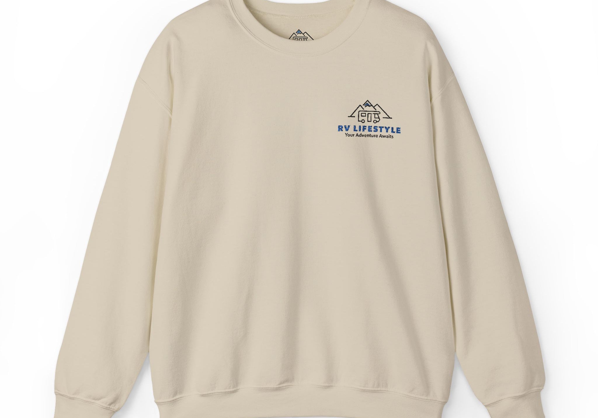 RV Lifestyle Logo Unisex Crewneck Sweatshirt