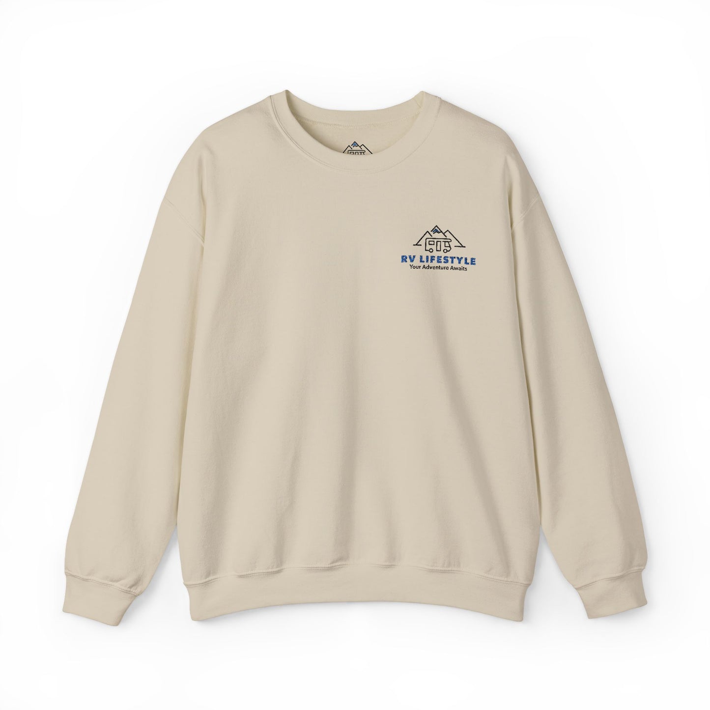 RV Lifestyle Logo Unisex Crewneck Sweatshirt