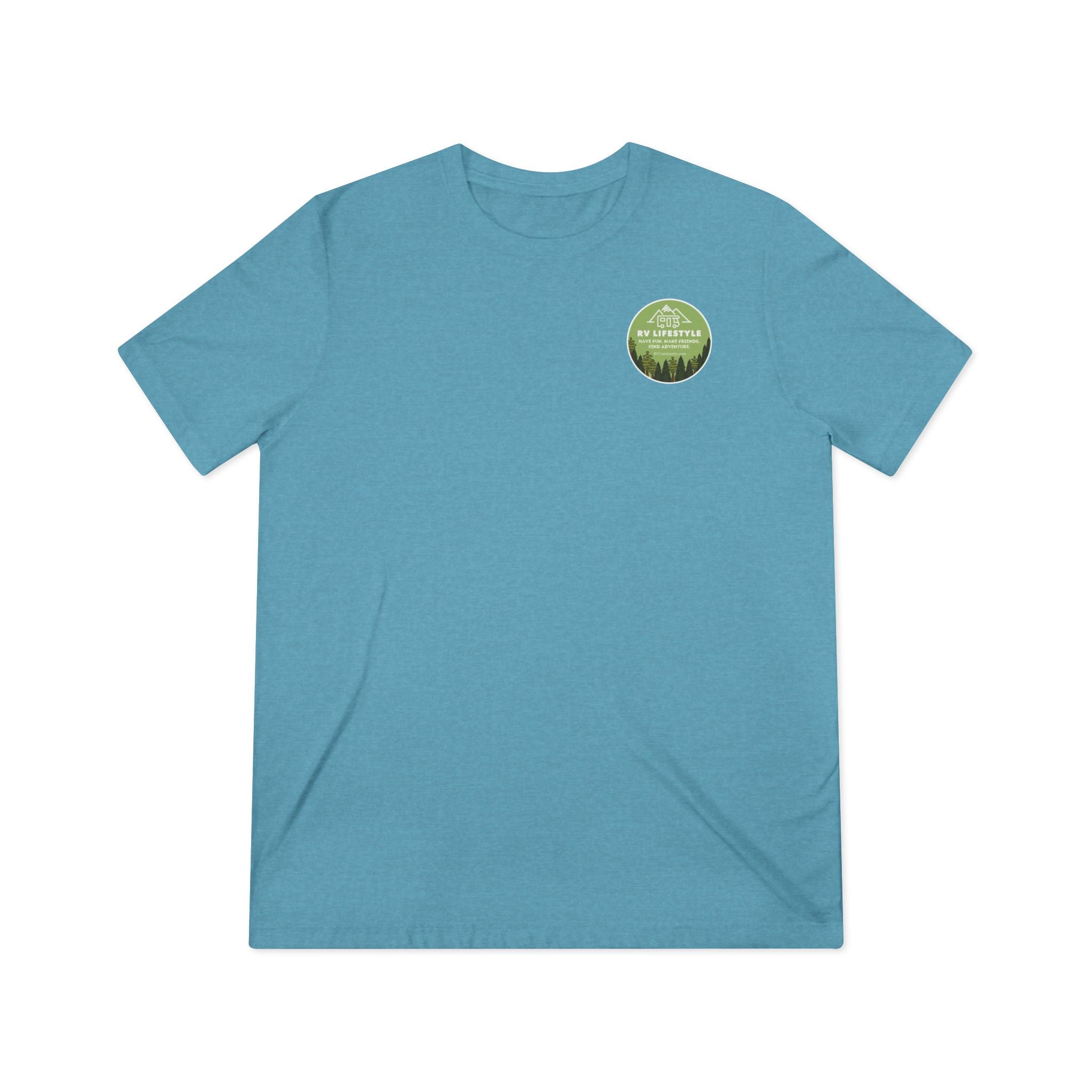 Have Fun. Make Friends. Find Adventure. Unisex Triblend Tee