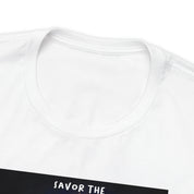 Savor the Adventure - Unisex Jersey Short Sleeve Tee