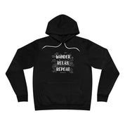 Wander Relax Repeat Hoodie - Cozy Unisex Pullover for Adventurers
