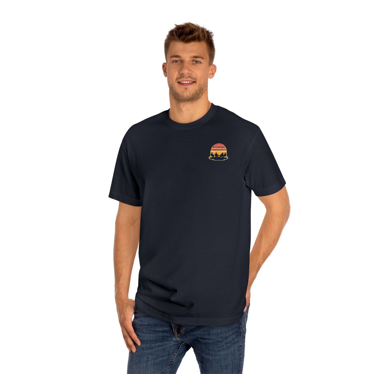 RV Lifestyle Community logo Unisex Classic Tee