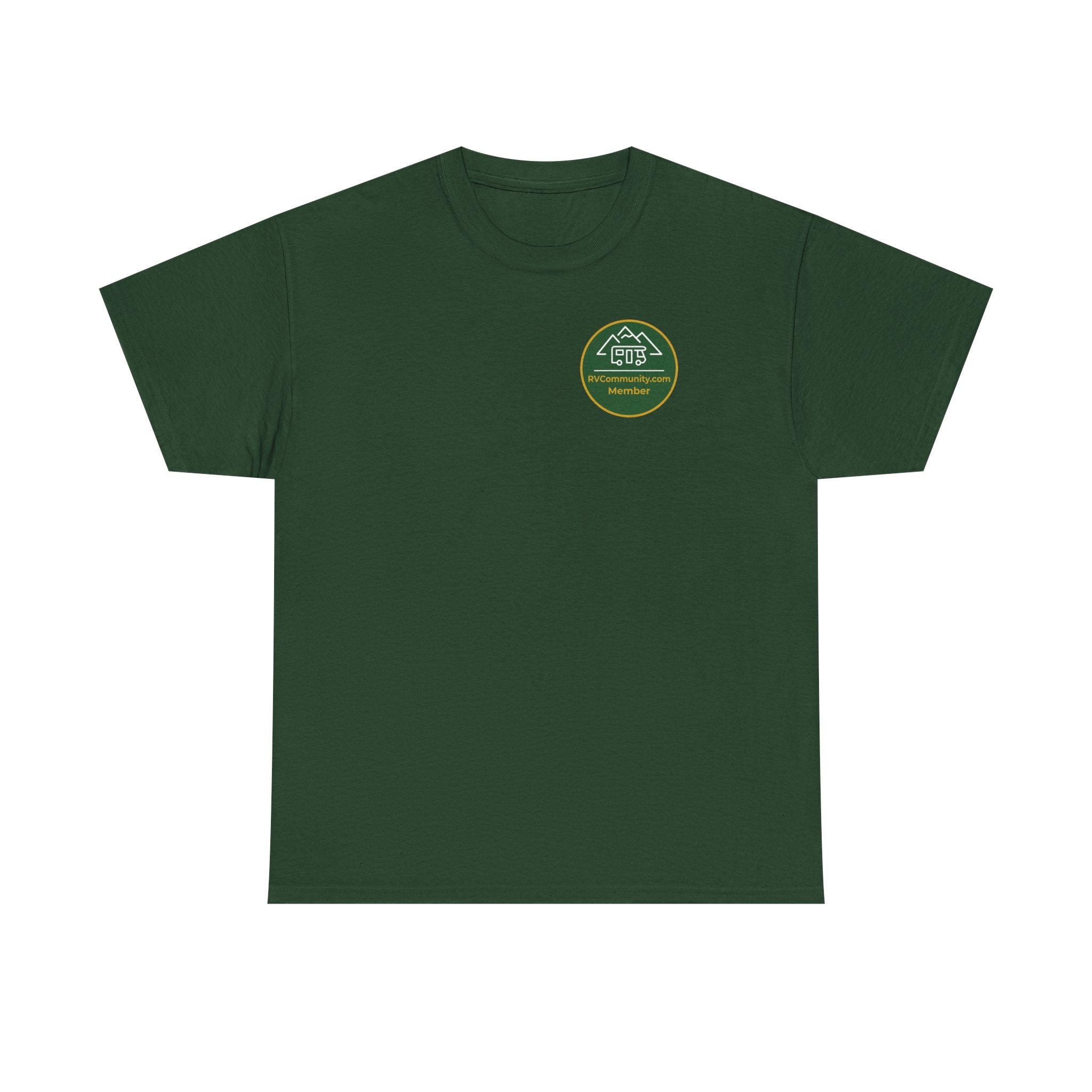 Community Member Tee — Green Badge Logo T-Shirt
