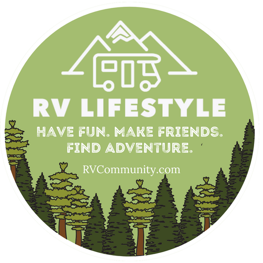 RV Community Forest Garment-Dyed Unisex Hoodie - Cozy Outdoor Vibes