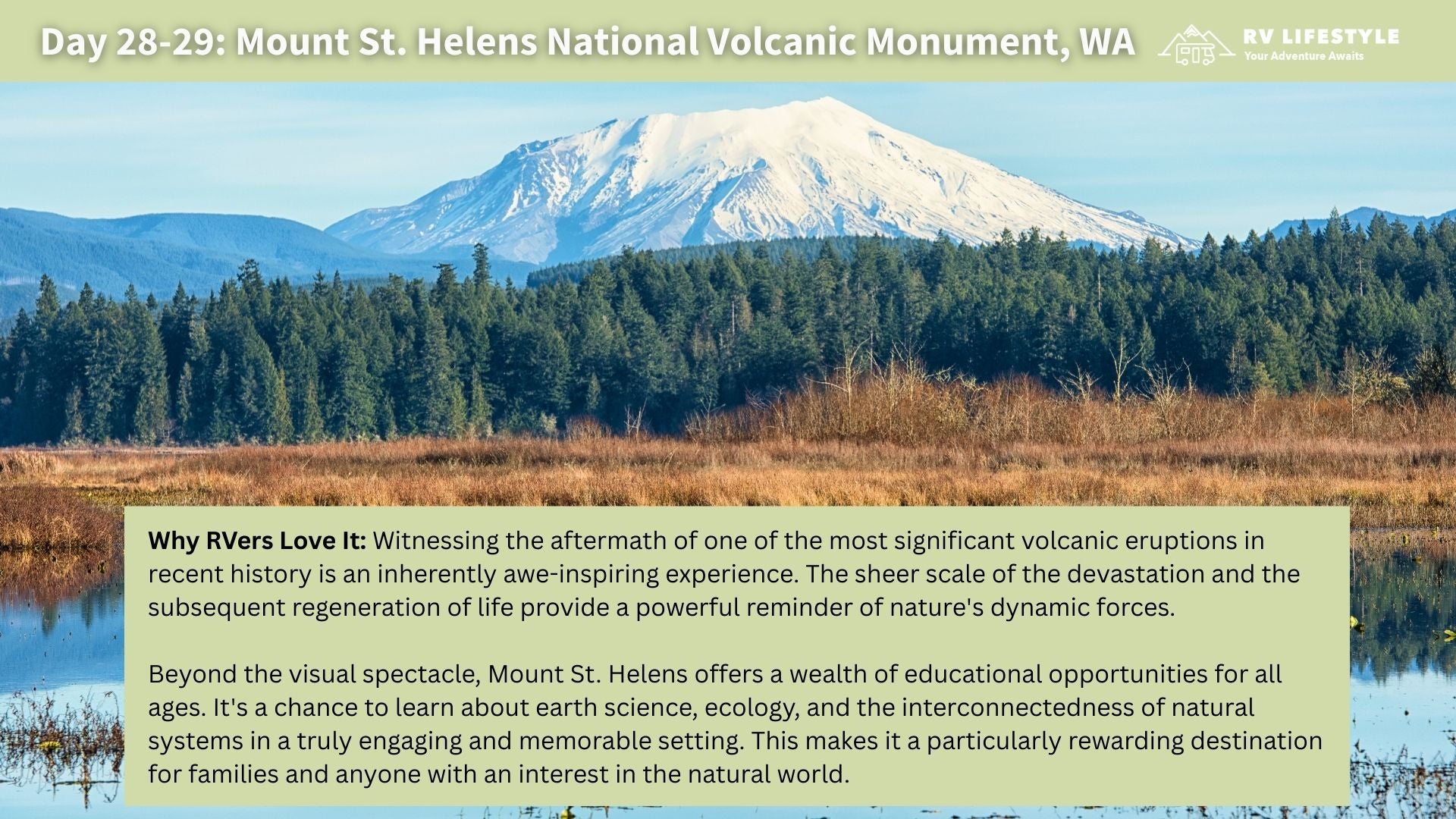 Pacific Northwest Tour RV Adventure Guide