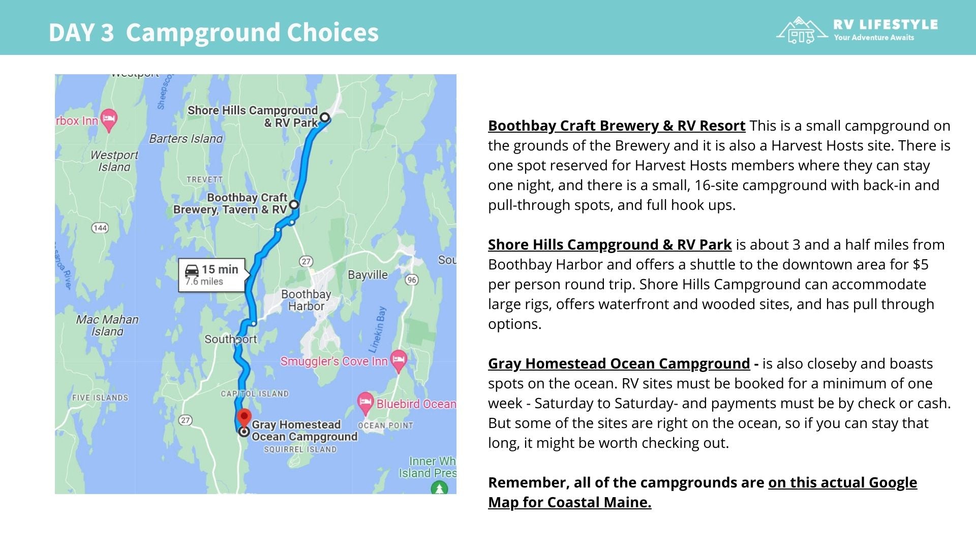 Coastal Maine 7-Day Adventure Travel Guide