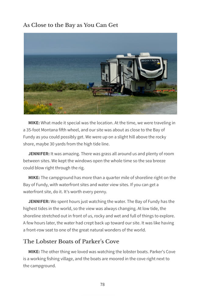 DIGITAL VERSION The Ultimate Canadian Maritimes RV Road Trip