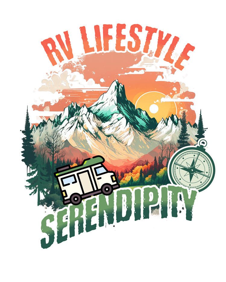 RV Lifestyle Serendipity Hoodie - Unisex Pullover for Adventure Lovers