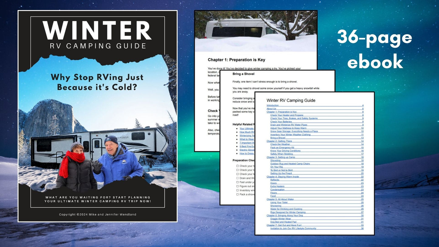 Winter RV Camping Guide - Why Stop RVing Just Because it's Cold?