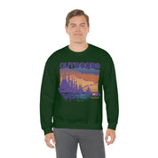 Outdoors Unisex Heavy Blend™ Crewneck Sweatshirt - Black, Forest Green, Dark Heather, Navy