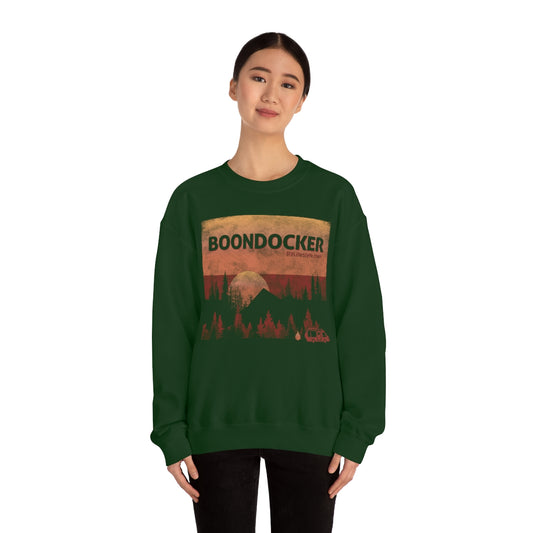 Boondocker Unisex Heavy Blend™ Crewneck Sweatshirt - Black, forest Green, Dark Heather, Navy