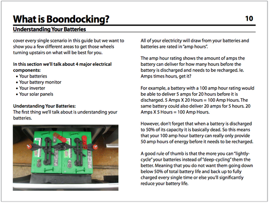 [Ebook] The Beginner's Guide to Boondocking