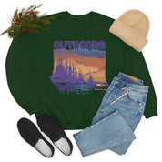 Outdoors Unisex Heavy Blend™ Crewneck Sweatshirt - Black, Forest Green, Dark Heather, Navy