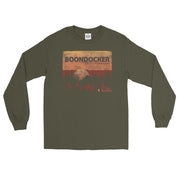 Boondocker Men and Women's Long Sleeve Shirt - Black, Navy, Military Green, Indigo Blue
