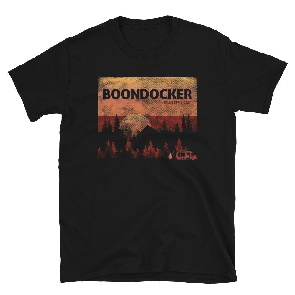 Boondocker Men and Women's Short-Sleeve T-Shirt - Black, Navy, Dark Heather
