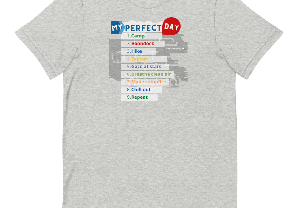 My Perfect Day Short-Sleeve Men and Women T-Shirt