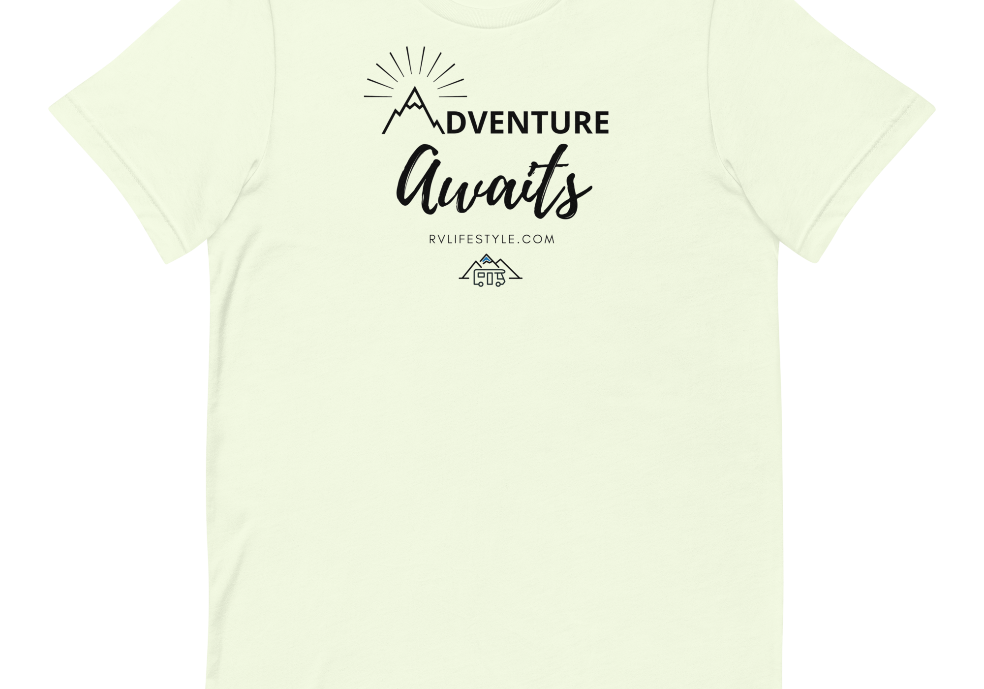 Adventure Awaits - Short-Sleeve Men and Women's T-Shirt
