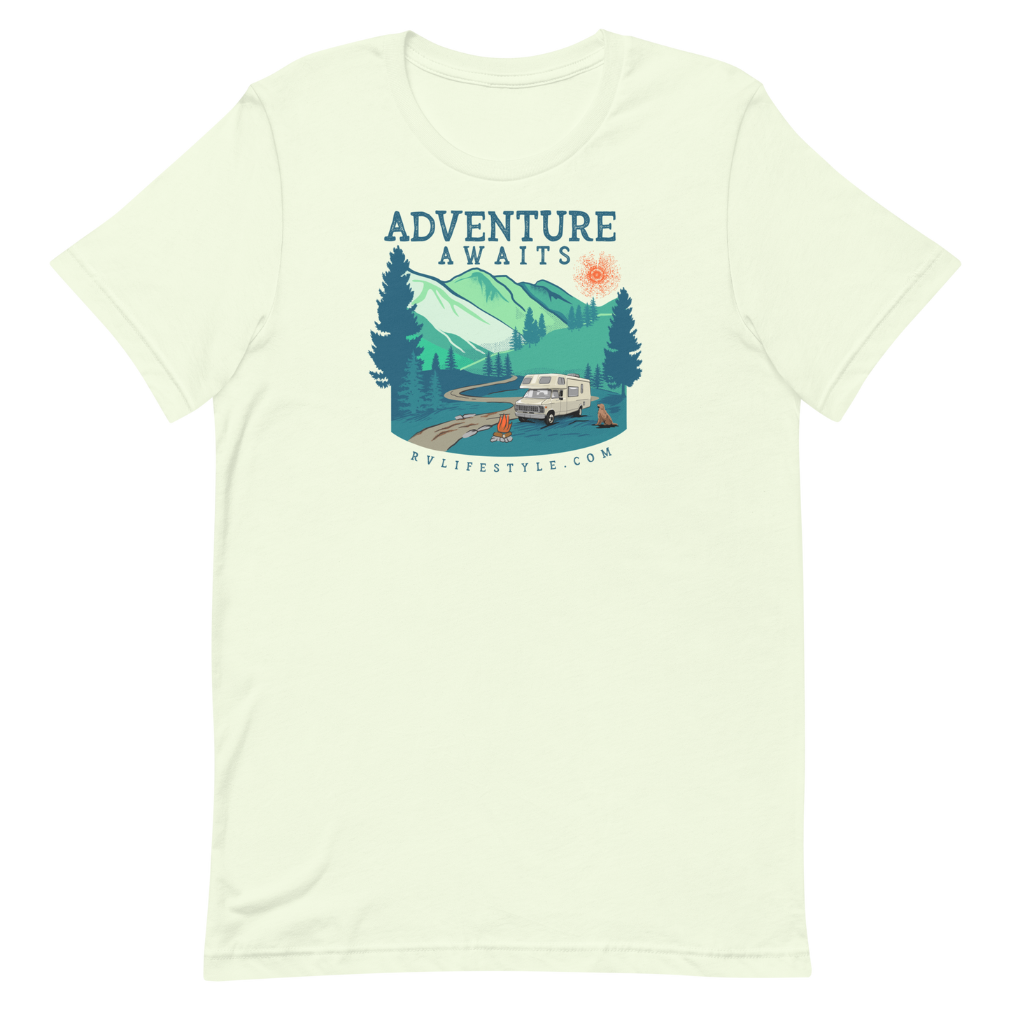 Adventure Awaits - Men and Women's Short-Sleeve T-Shirt