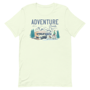 Adventure Awaits - Short-Sleeve Men and Women's T-Shirt