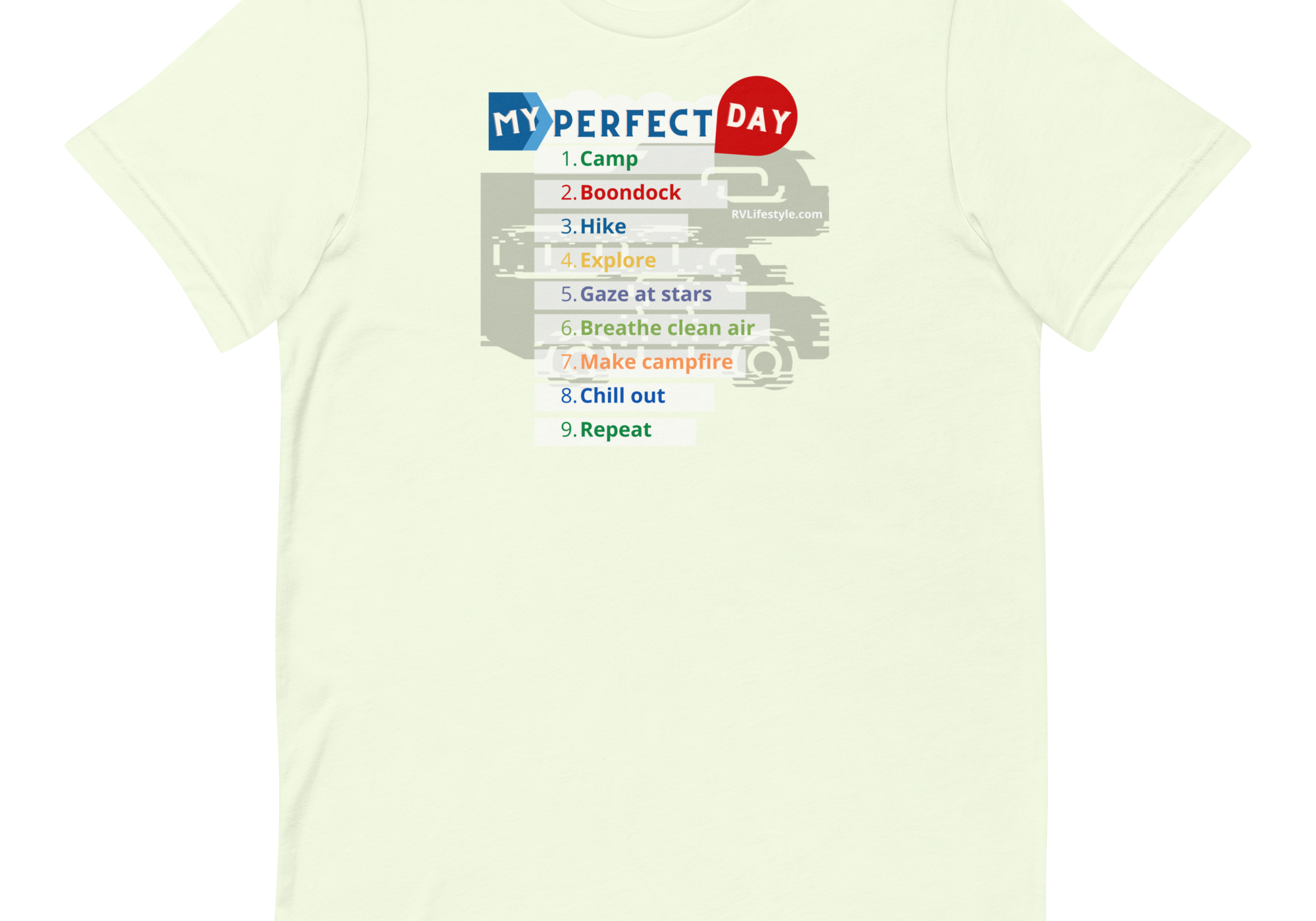 My Perfect Day Short-Sleeve Men and Women T-Shirt