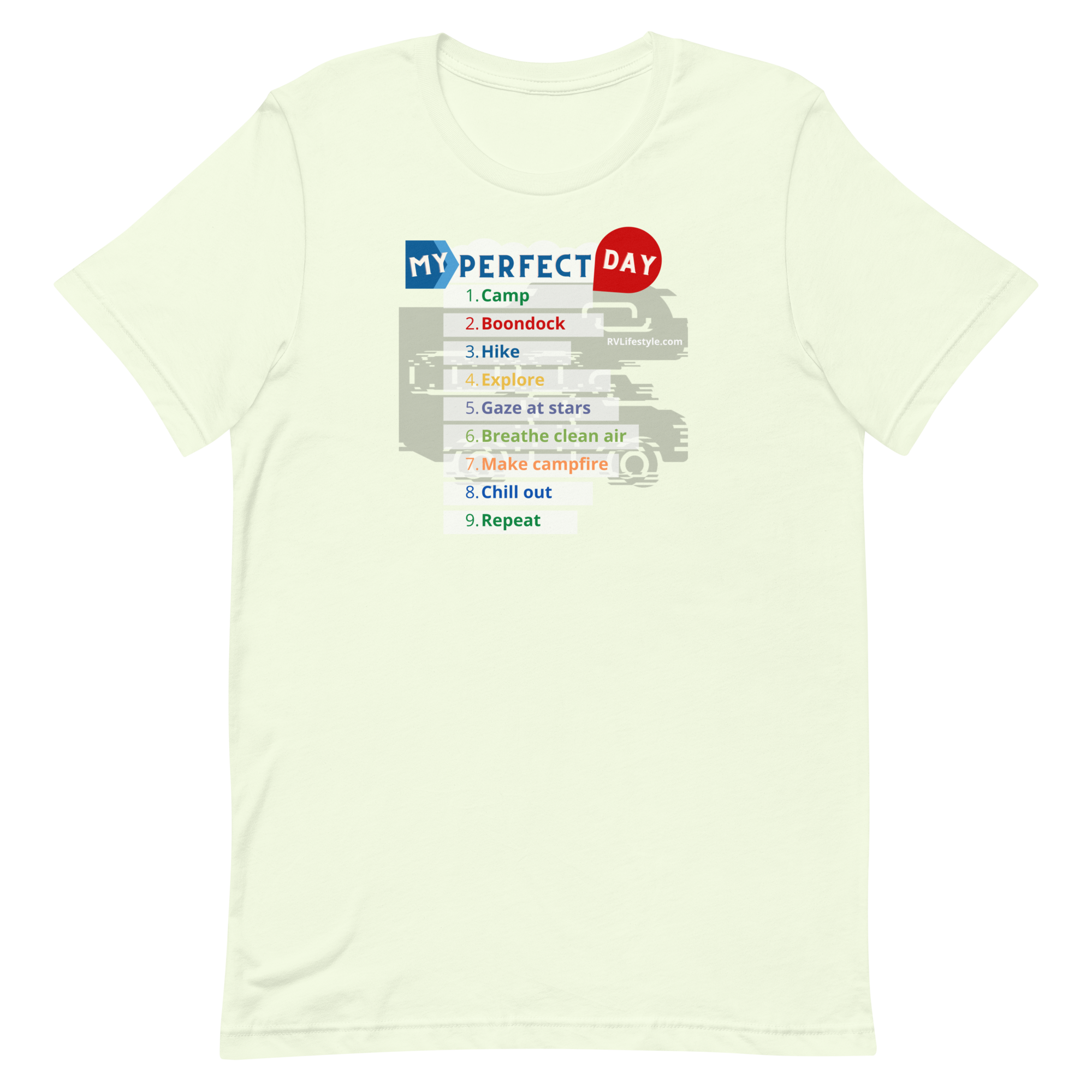 My Perfect Day Short-Sleeve Men and Women T-Shirt