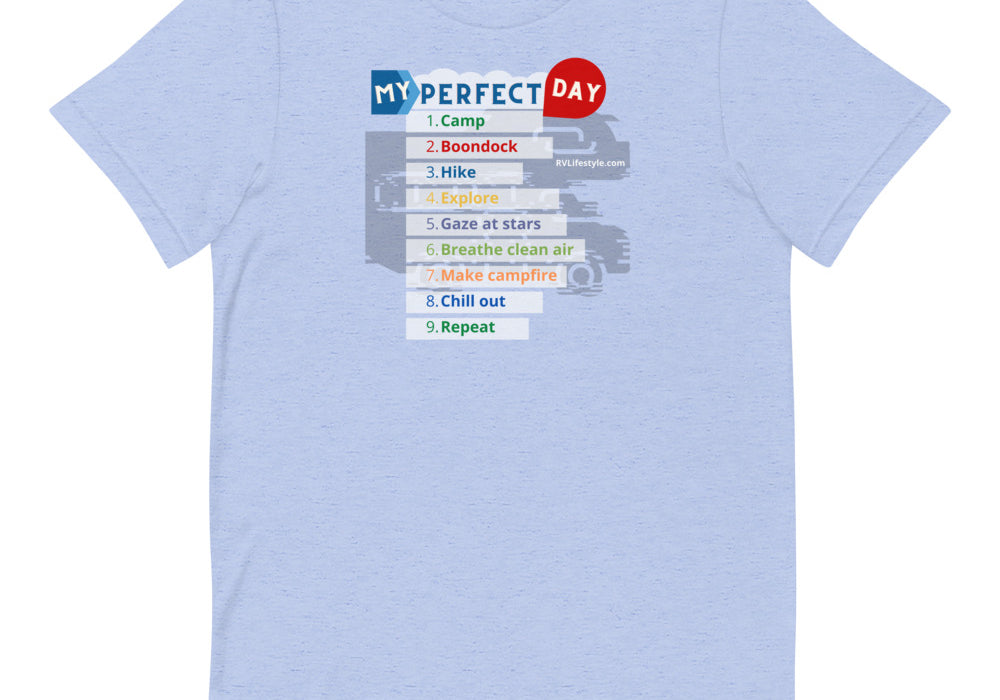 My Perfect Day Short-Sleeve Men and Women T-Shirt