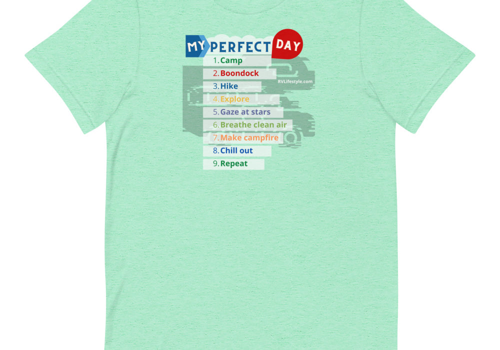 My Perfect Day Short-Sleeve Men and Women T-Shirt