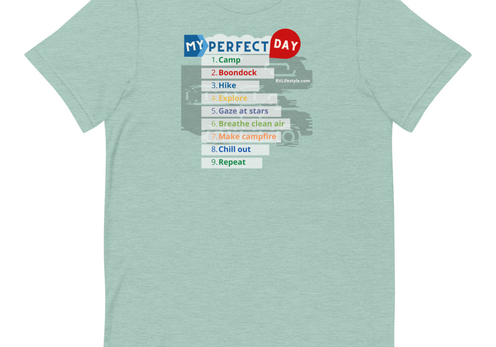 My Perfect Day Short-Sleeve Men and Women T-Shirt