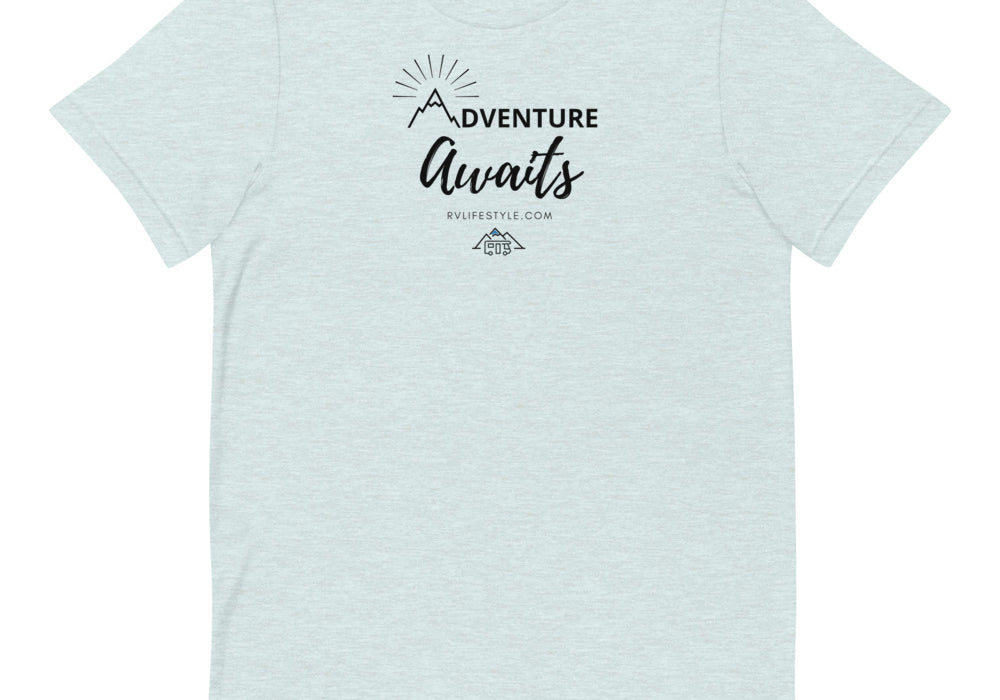 Adventure Awaits - Men and Women's Short-Sleeve T-Shirt